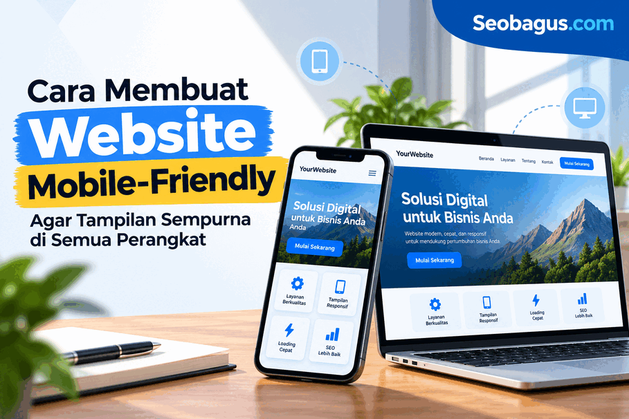 Cara Membuat Website Mobile-Friendly yang Bikin Pengunjung Betah