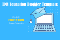 lms education blogger templates